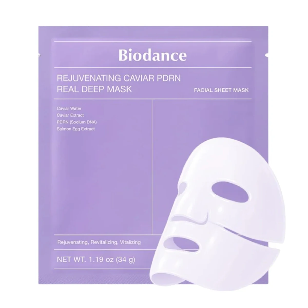 Biodance – Rejuvenating Caviar PDRN Real Deep Mask1 Biodance – Rejuvenating Caviar PDRN Real Deep Mask - Image 1