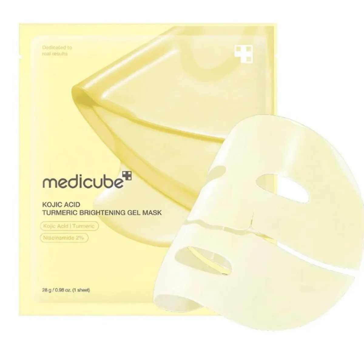 Μedicube Kojic Acid Turmeric Brightening Gel Mask1 Μedicube Kojic Acid Turmeric Brightening Gel Mask - Image 1